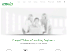 Tablet Screenshot of greenwire.com.au